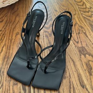 Tony Bianco Lincoln Square Toe Heeled Sandal